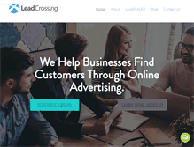Tablet Screenshot of leadcrossing.com